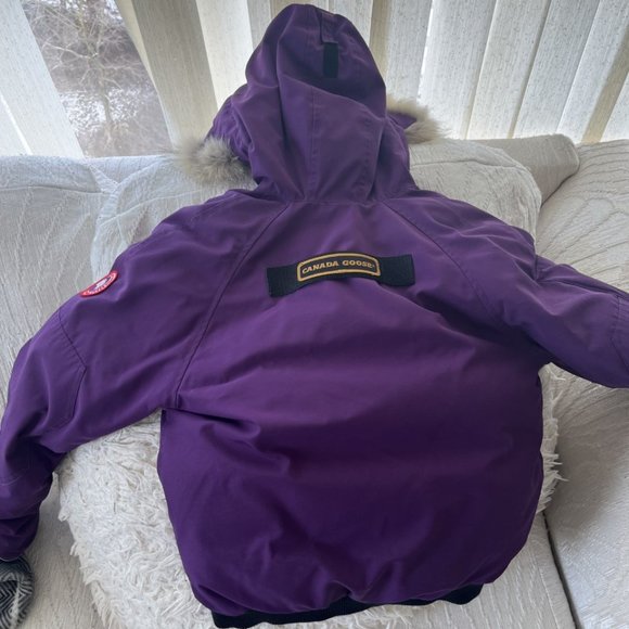 Purple Canada Goose Jacket - Picture 4 of 5